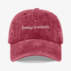 Gorra Prelavada - Domingo de melancolica