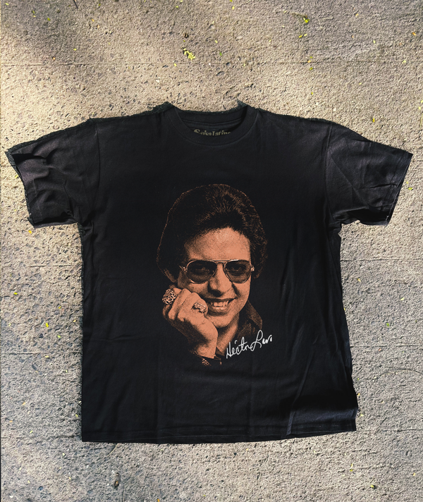 Hector Lavoe Signature Black T-Shirt