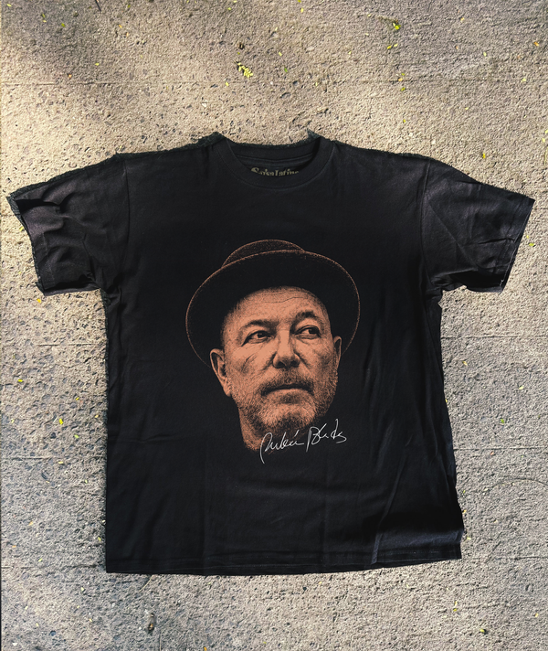 Ruben Blades Signature Black T-Shirt