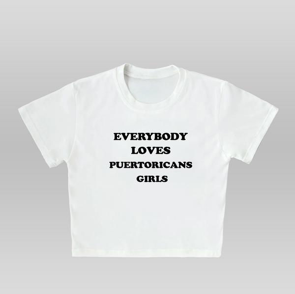 EVERYBODY - BABY TEE/CROP TOP