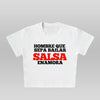 Hombre que sepa Bailar - BABY TEE/CROP TOP