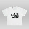 DEBI BAILAR MAS SALSA - BABY TEE/CROP TOP