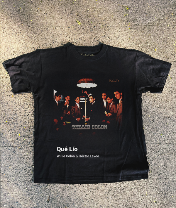 Que Lio Black T-Shirt