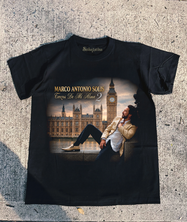 Camiseta Negra Marco Antonio Solis