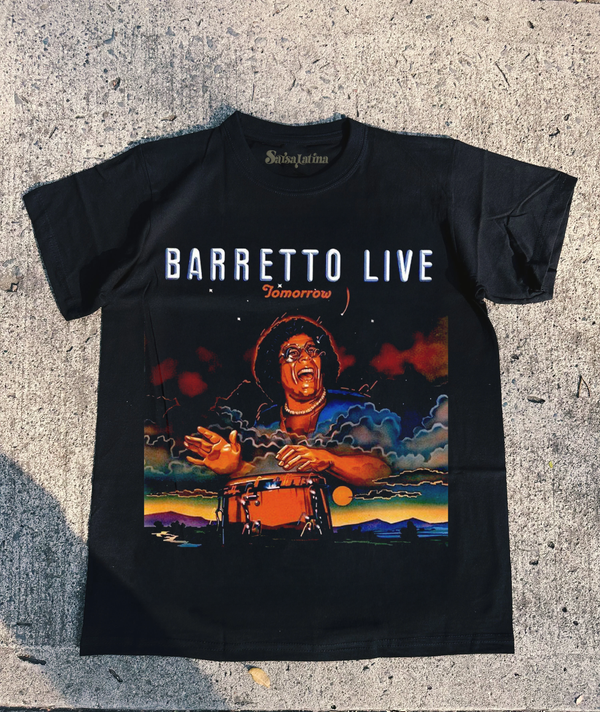 Camiseta Negra Barretto live